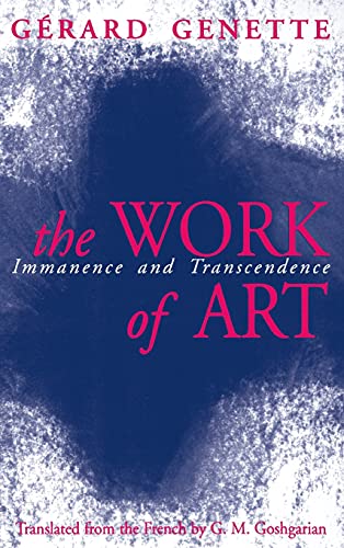 Stock image for The Work of Art. Immanence and Transcendence for sale by Literary Cat Books