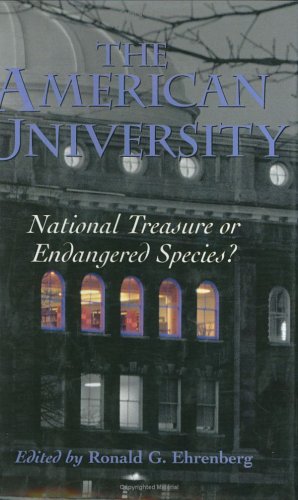 Beispielbild fr The American University: National Treasure or Endangered Species? zum Verkauf von Robinson Street Books, IOBA