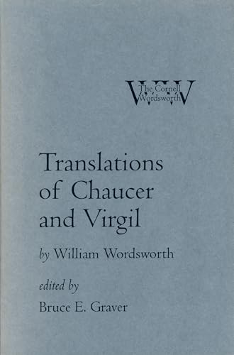Stock image for Translations of Chaucer and Virgil for sale by Better World Books