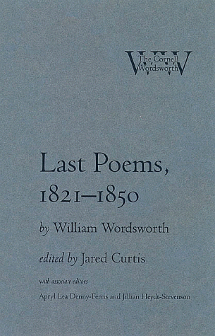 Stock image for Last Poems, 1821-1850 for sale by Better World Books