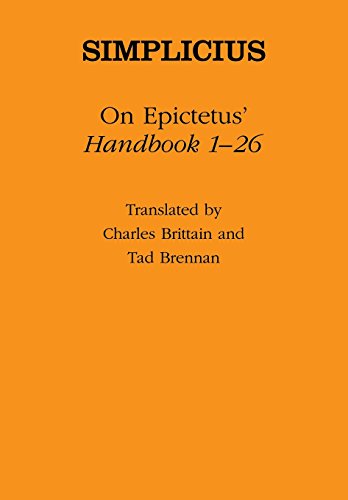 Simplicius on Epictetus Handbook 1-26