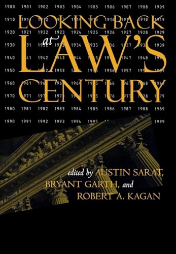 Beispielbild fr Looking Back at Law's Century zum Verkauf von Open Books