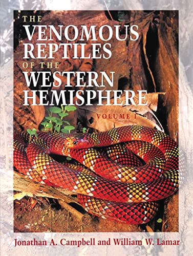 Stock image for The Venomous Reptiles of the Western Hemisphere (Comstock Books in Herpetology) for sale by HPB-Red