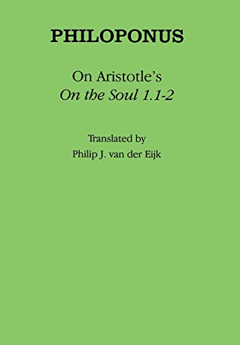 Beispielbild fr Philoponus: On Aristotle's 'On the Soul 1.1-2'. zum Verkauf von Powell's Bookstores Chicago, ABAA