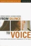 Imagen de archivo de From Silence to Voice : What Nurses Know and Must Communicate to the Public a la venta por Better World Books