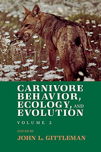 Imagen de archivo de Carnivore Behavior, Ecology, and Evolution: Volume 2 a la venta por The Book Bin