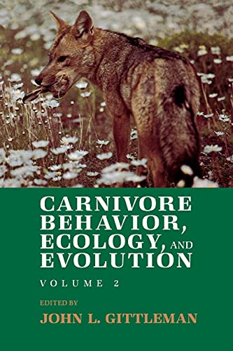 9780801482168: Carnivore Behavior, Ecology and Evolution (2)