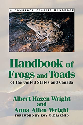 Stock image for Handbook of Frogs and Toads of the United States and Canada (Comstock Classic Handbooks) for sale by Cronus Books