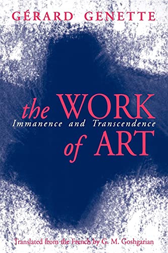 Stock image for The Work of Art: Immanence and Transcendence for sale by BooksRun