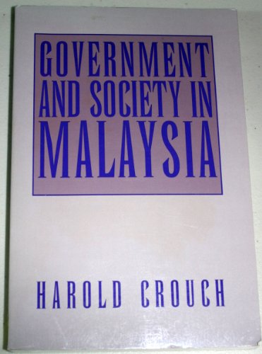 Stock image for Government and Society in Malaysia for sale by Better World Books