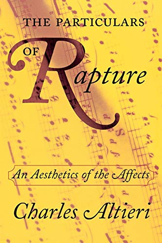 Stock image for The Particulars of Rapture: An Aesthetics of the Affects for sale by HPB-Red