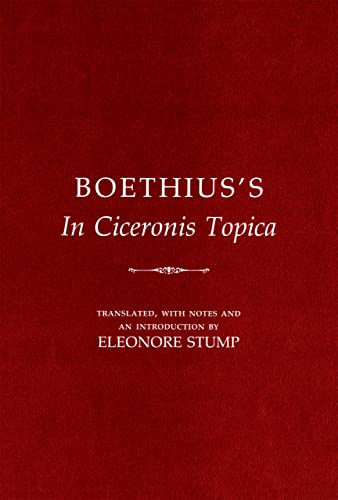 Beispielbild fr Boethius's In Ciceronis Topica zum Verkauf von Blackwell's