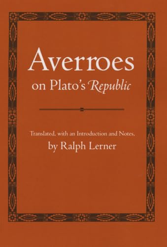 Beispielbild fr Averroes on Plato's "Republic" (Agora Editions) zum Verkauf von HPB-Emerald