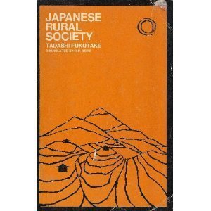 Imagen de archivo de Japanese Rural Society (Cornell paperbacks) a la venta por Ergodebooks