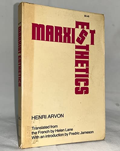 Imagen de archivo de Marxist Esthetics a la venta por Best and Fastest Books
