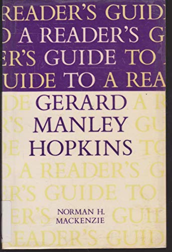 Stock image for A Reader's Guide to Gerard Manley Hopkins for sale by Better World Books