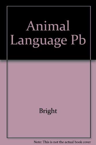 Imagen de archivo de Animal Language a la venta por Wonder Book