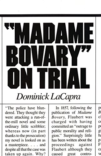 Imagen de archivo de Madame Bovary on Trial a la venta por ThriftBooks-Atlanta