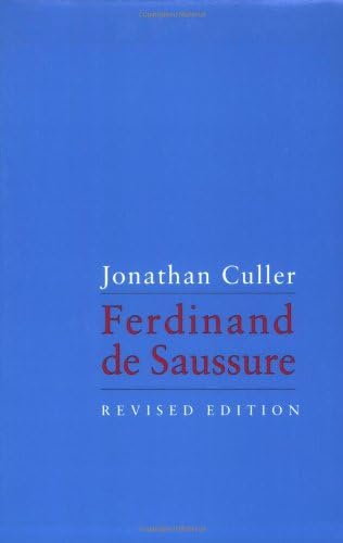 Beispielbild fr Ferdinand de Saussure zum Verkauf von Wonder Book