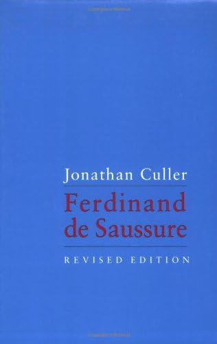 Stock image for Ferdinand de Saussure for sale by Better World Books