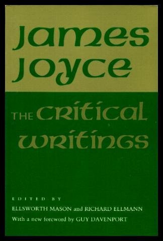 Beispielbild fr The Critical Writings of James Joyce zum Verkauf von Ergodebooks