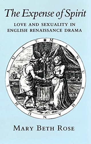 Beispielbild fr The Expense of Spirit: Love and Sexuality in English Renaissance Drama zum Verkauf von Wonder Book