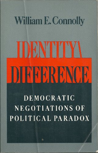 Imagen de archivo de Identity/Difference: Democratic Negotiations of Political Paradox a la venta por Solr Books