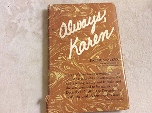 Beispielbild fr Always, Karen zum Verkauf von Books of the Smoky Mountains