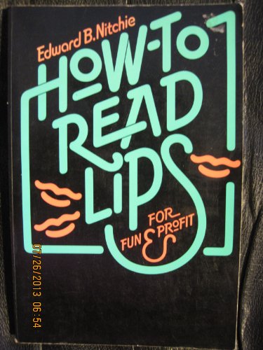 Beispielbild fr How to Read Lips for Fun and Profit. zum Verkauf von Black Cat Hill Books