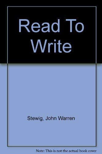 9780801545863: Read to write: Using children's literature as a springboard to writing