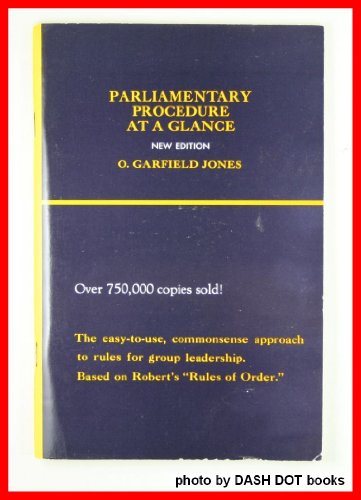 Stock image for Parliamentary Procedure at a Glance for sale by Wonder Book