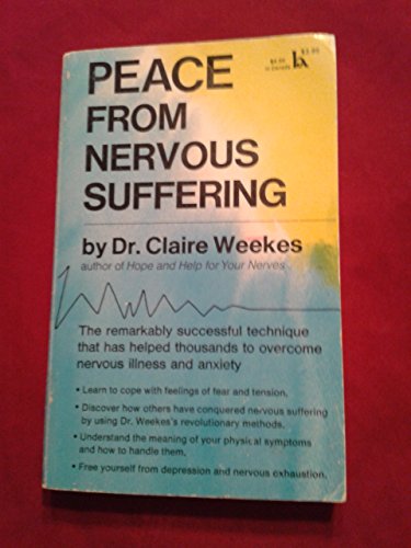 Stock image for Peace from Nervous Suffering for sale by Irish Booksellers