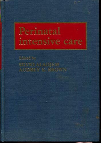 Imagen de archivo de Perinatal Intensive Care a la venta por Aaron Books