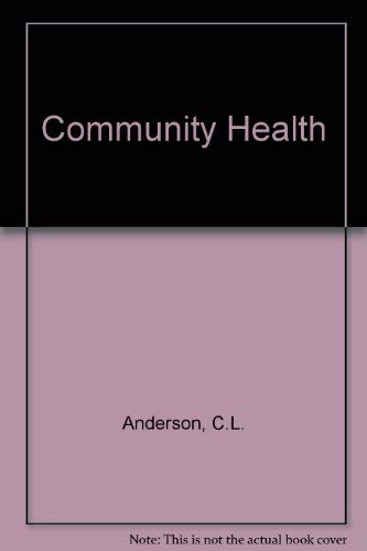 Imagen de archivo de Community Health a la venta por Better World Books