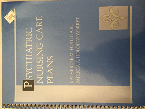 Beispielbild fr Psychiatric Nursing Care Plans zum Verkauf von Wonder Book