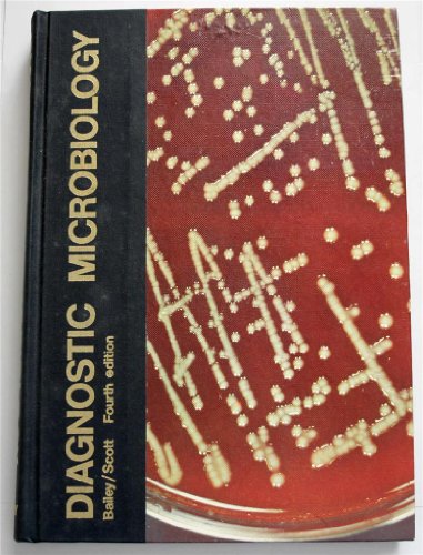 9780801604201: Diagnostic Microbiology: Textbook for the Isolation and Identification of Pathogenic Micro-organisms