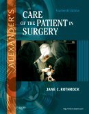 Beispielbild fr Alexander's Care of the patient in surgery zum Verkauf von Wonder Book