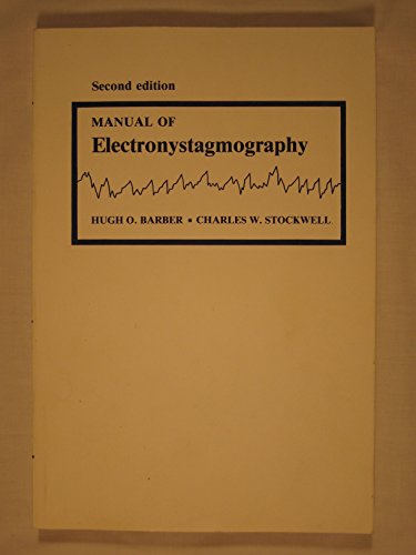 Beispielbild fr Manual of Electronystagmography zum Verkauf von Anybook.com