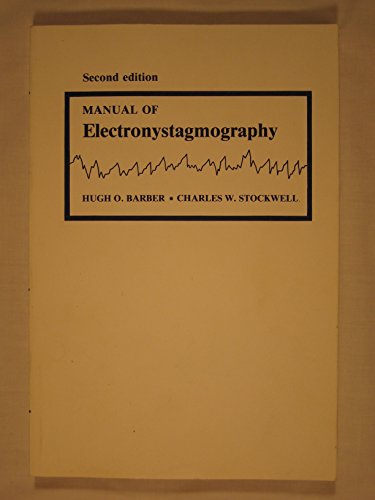 Stock image for Manual of Electronystagmography for sale by HPB-Red