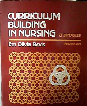 Curriculum Building in Nursing: a Process