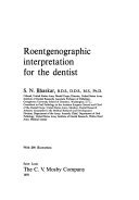 Beispielbild fr Roentgenographic interpretation for the dentist zum Verkauf von Wonder Book