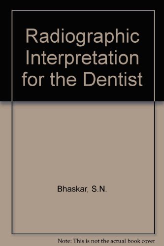 Stock image for Radiographic interpretation for the dentist for sale by HPB-Red