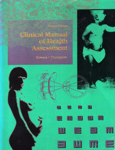 Imagen de archivo de Clinical Manual of Health Assessment a la venta por Irish Booksellers