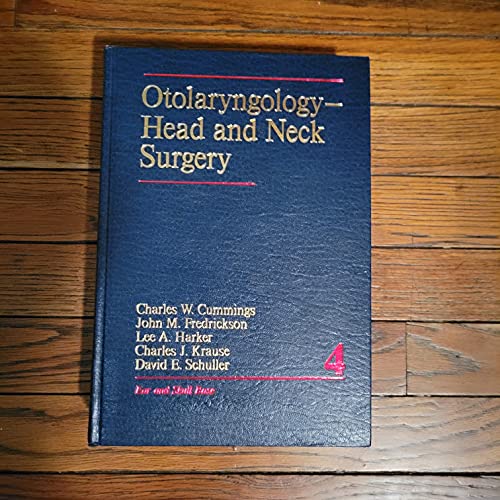 9780801611865: Otolaryngology: Head and Neck Surgery