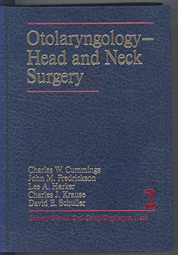 Beispielbild fr Otolaryngology Head and Neck Surgery: volume 2, salivary glands, oral cavity/oropharynx, neck zum Verkauf von HPB-Red