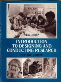 Stock image for Introduction to Designing and Conducting Research for sale by Better World Books
