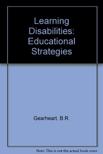 Beispielbild fr Learning disabilities: Educational strategies zum Verkauf von Robinson Street Books, IOBA