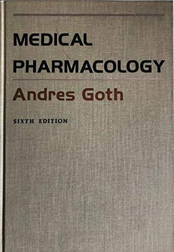 Stock image for Medical pharmacology; principles and concepts for sale by HPB-Red