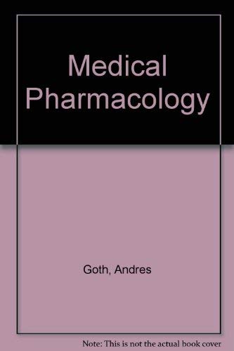 Beispielbild fr Medical Pharmacology : Principles and Concepts zum Verkauf von Better World Books