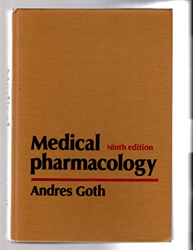 Stock image for Medical pharmacology: Principles and concepts for sale by HPB-Red